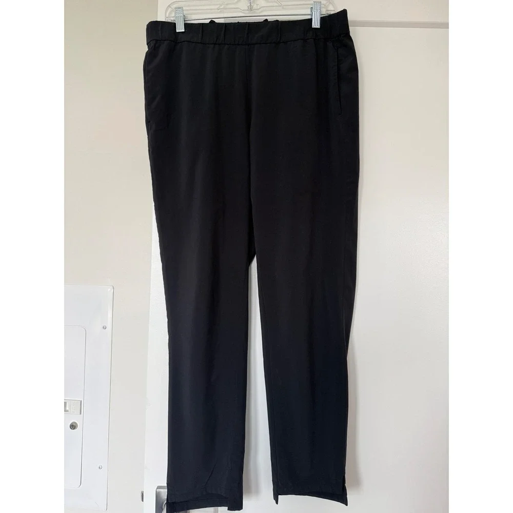 Tommy John Go Anywhere Collection Black Performance Pants Large 10013321000